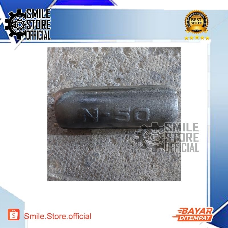 Milling N50 Hitam lurus / Benjol poles