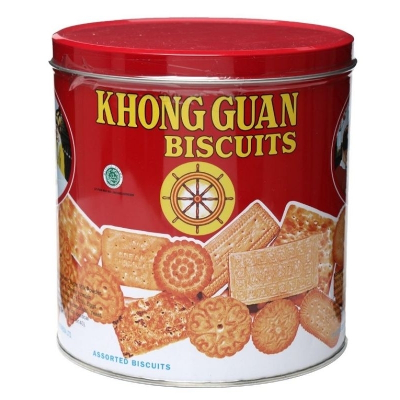 

KHONG GUAN BISKUIT KALENG 650 gram