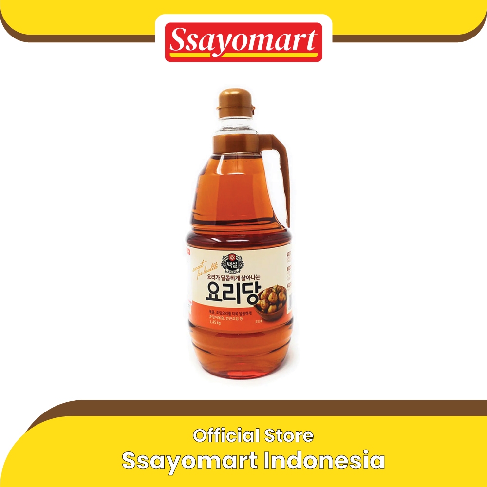 

Chung Jung One Cooking Oligo Syrup 2.45KG/ Sirup Jagung / Corn Syrup / Oligo Syrup