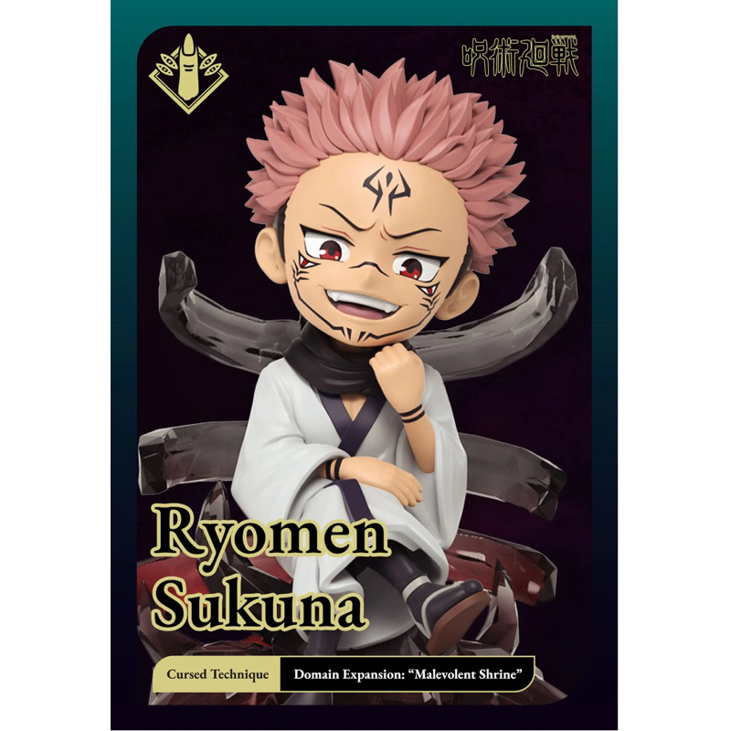 JUJUTSU KAISEN KWISTAL BATTLE READY SERIES MIGHTY JAXX - SECRET RARE SUKUNA