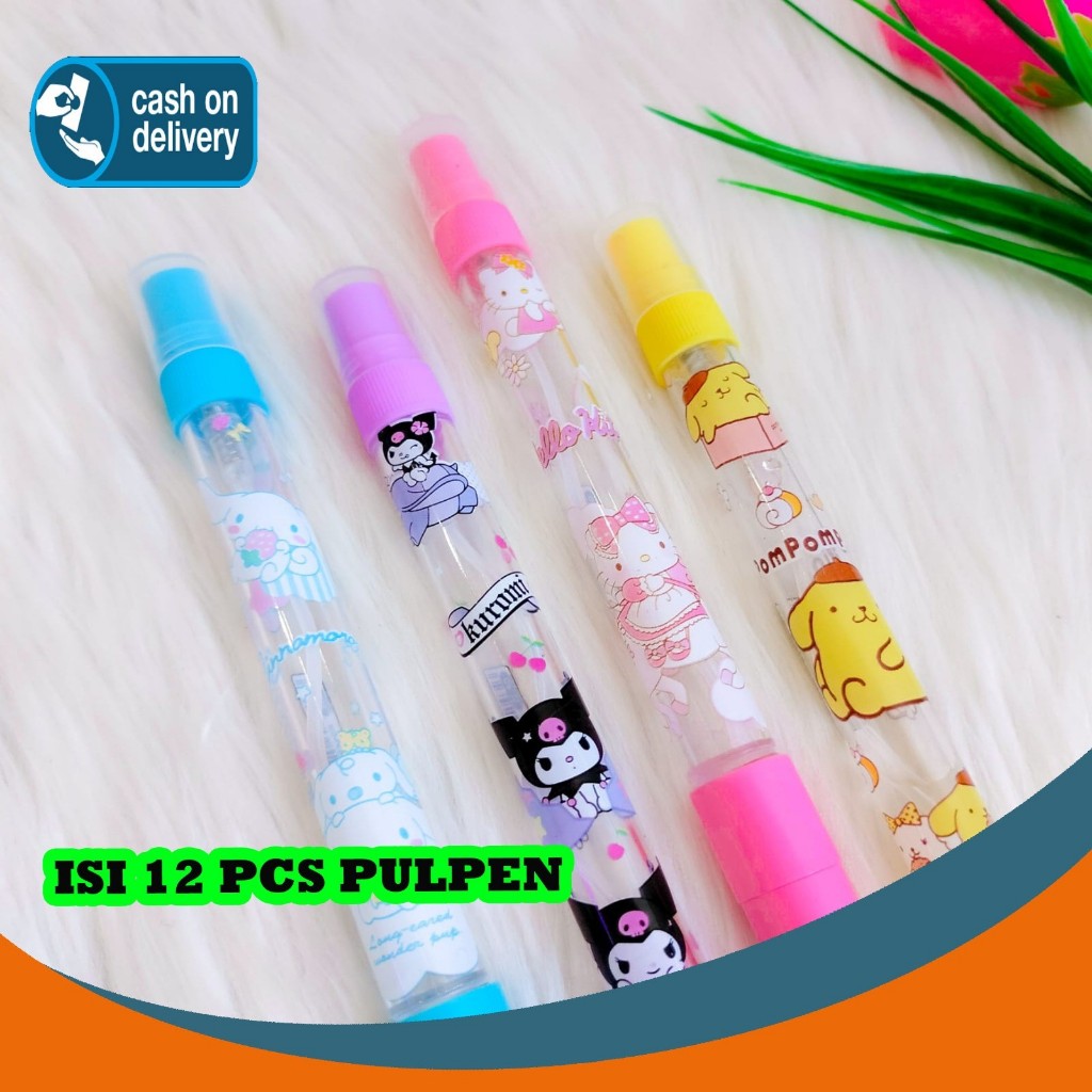 

SELUSIN (12 PCS) PULPEN GEL PARFUM SANRIO FULLBODY PGK-1191 PEN PENA BOLPEN BOLPOIN LUCU ANAK ALAT TULIS KANTOR SEKOLAH MURAH TERMURAH COD