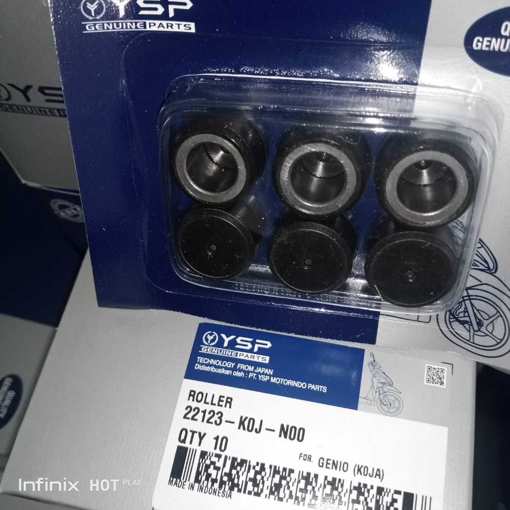 Roller Genio Set, New beat & scoopy beat street 2021-sekarang Original bergaransi