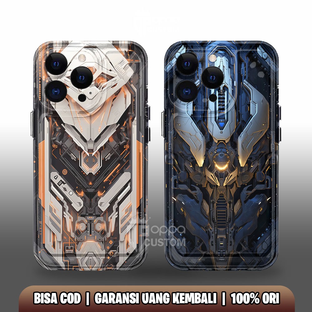 CLEAR CASE IPHONE TEMA [ROBOT] 6 / 6S 6 PLUS 7 / 8 7 PLUS / 8 PLUS XR X / XS XS MAX 11 (6,1 Inch) 11