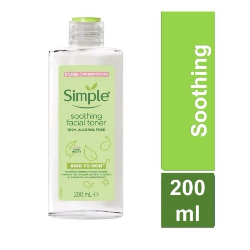 Simple Kind to Skin Soothing Facial Toner 200ML - Simple Facial Toner 200ML
