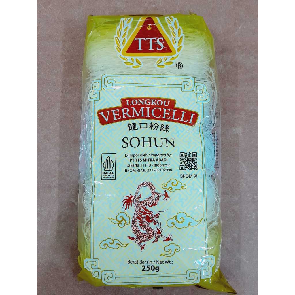 

[HALAL] TTS Soun Super NAGA 250gr Sohun Vermicelli Cap Naga Kemasan Baru
