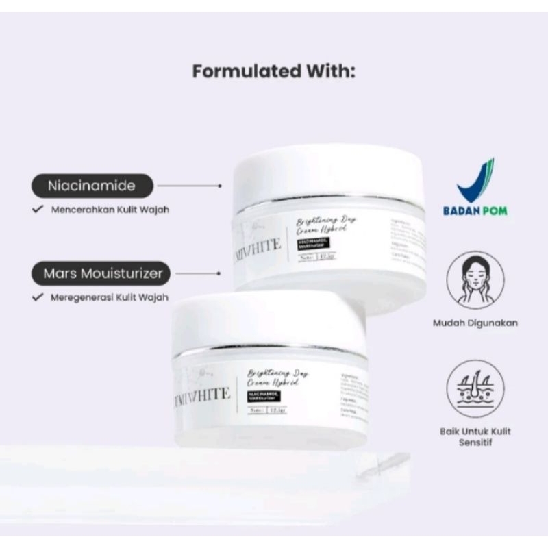 Lumiwhite Brightening Day Cream Hybrid || Day Cream Pemutih Wajah || Skincare Wajah || BPOM || ORIGI
