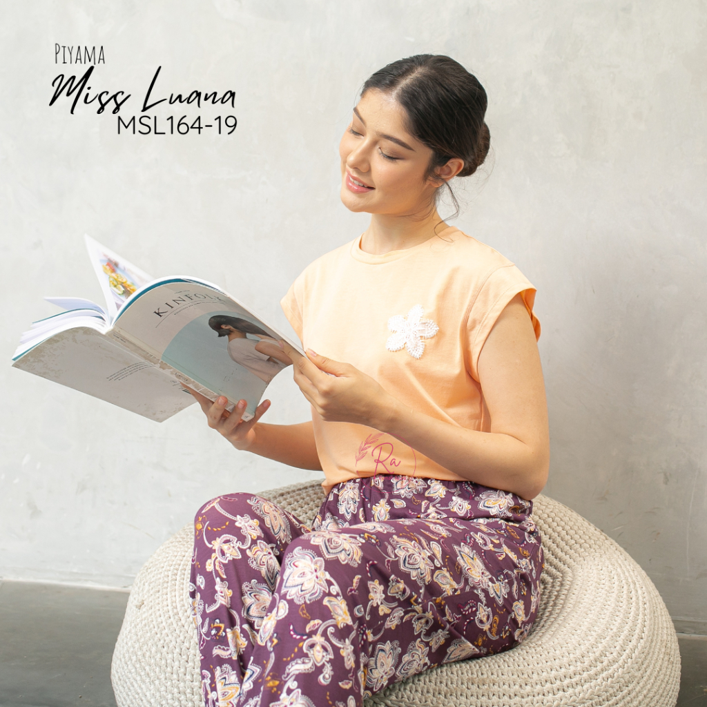 Puella - Piyama Miss Luana ML164-19 | Baju Tidur Adem | Baju Murah | Pajamas Santai