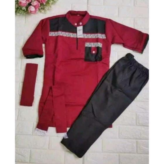 Baju Koko Jubah Anak Laki laki / Gamis Anak Laki Laki Terbaru Model Maroko