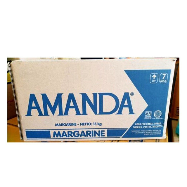 

AMANDA MARGARINE / MARGARIN KRIM REPACK 500 GR /1 KG / AMANDA CURAH