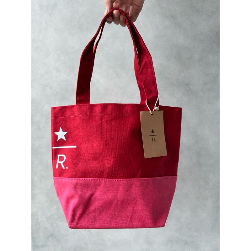 JAPAN STARBUCKS RESERVE RED TOTE BAG - LIMITED EDITION