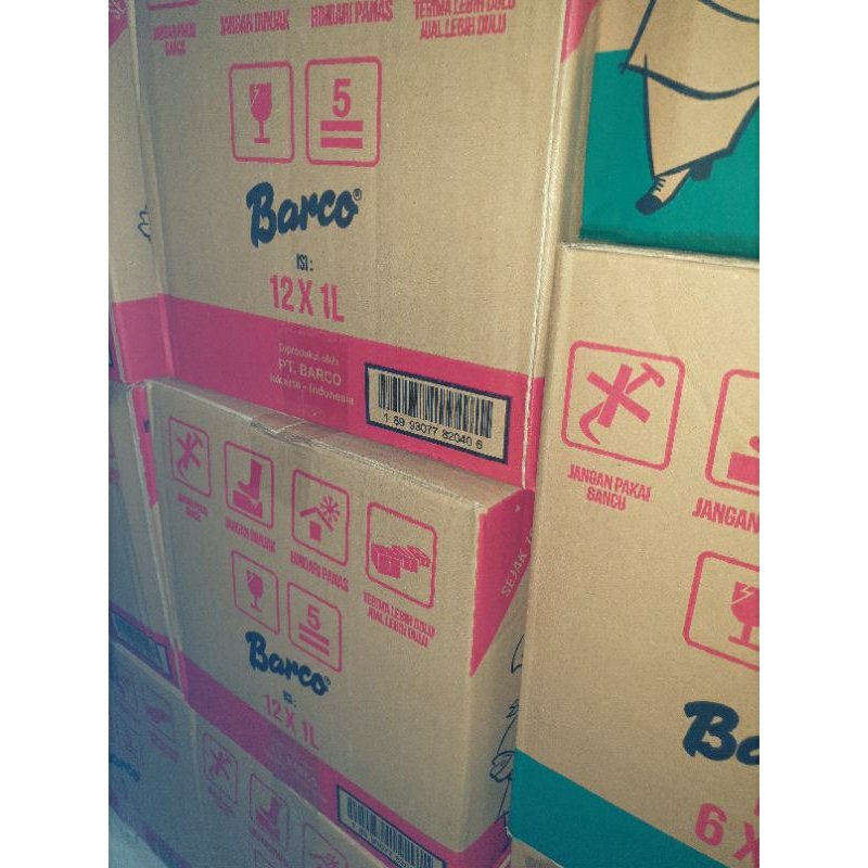 

Minyak Goreng Kelapa Barco 1 liter perkardus isi 12 Botol