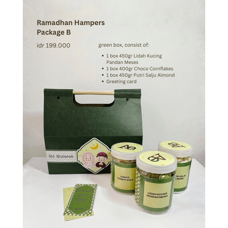 

Ramadhan Hampers package B