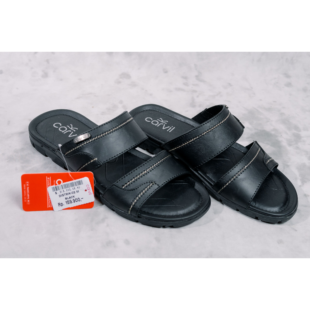 SANDAL CARVIL CASUAL PRIA SELOP KEREN SIZE 39-43
