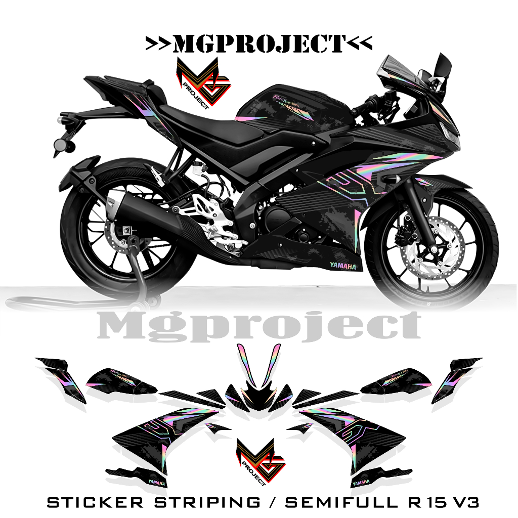 r15 v3 sku 17, striping yamaha r15 v3 grafis