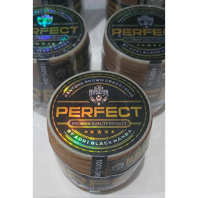 Gelasan BLACK MAMBA "PERFECT", MATOT, bahan PANTONE BROWN by Sugoi Innovation, size 018/0.20, klos b