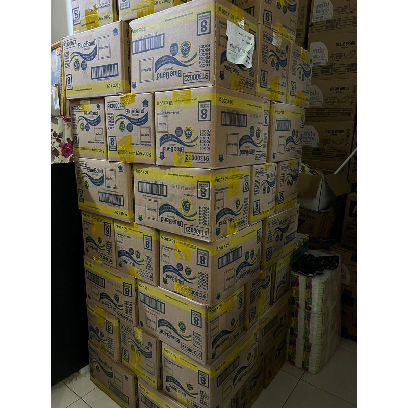 

Margarin Blueband 200gr 1 Dus isi 60pcs