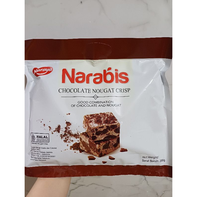

narabis chocolate nougat chips