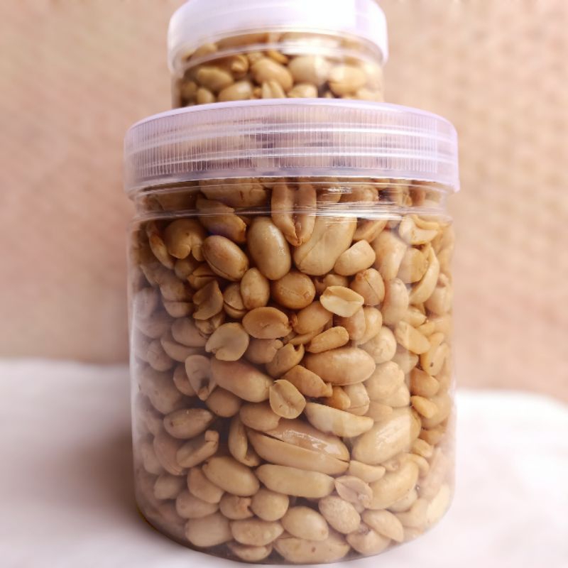 

KACANG BAWANG GORENG 400 GRAM (Wadah Toples Tidak Mudah Pecah) PALING ENAK RASA GURIH BAWANG PUTIH