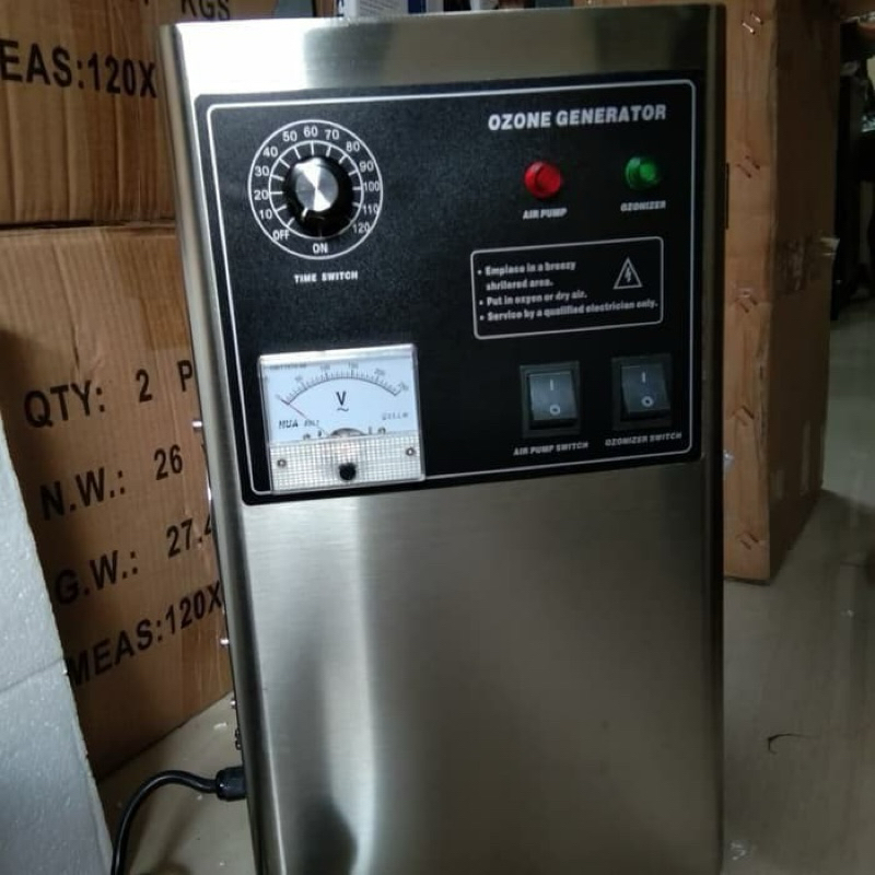 Ozone Generator Sterilizer O3 / Ozonizer Aquasuper Machine 3 gram/h