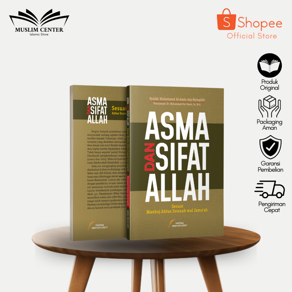 BUKU ASMA DAN SIFAT ALLAH PENERBIT PUSTAKA IMAM ASY SYAFII