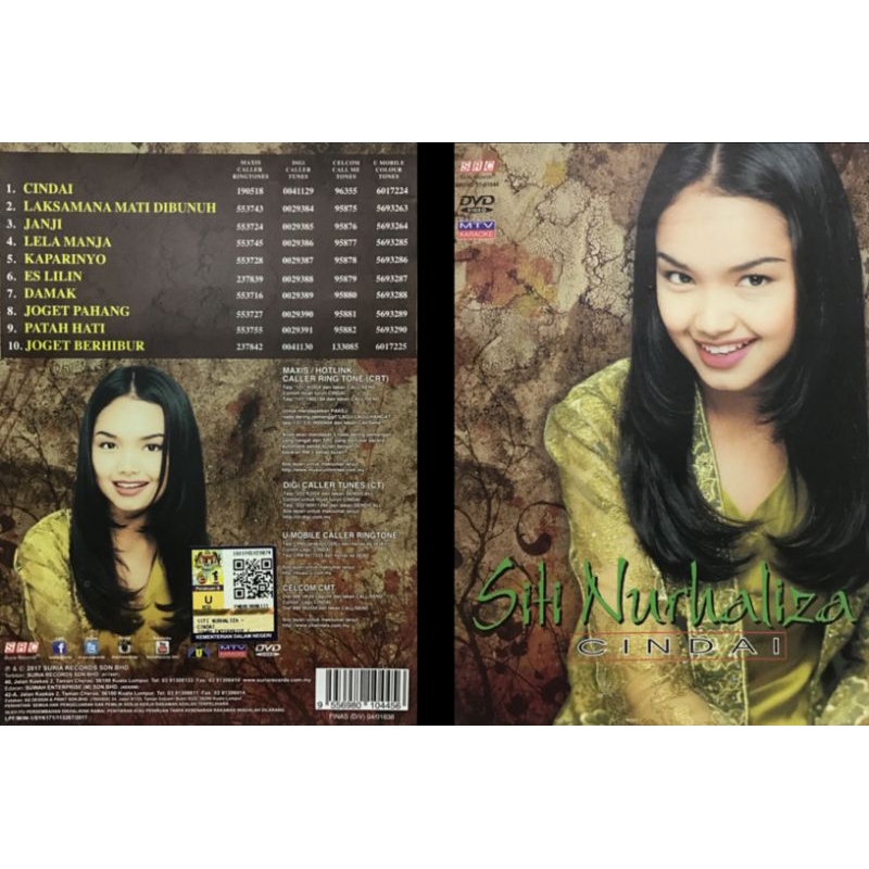 dvd siti nurhaliza album cindai 2017