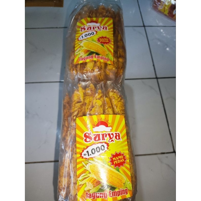 

Jagung emping Surya 2500 g - makanan ringan ( grosir)