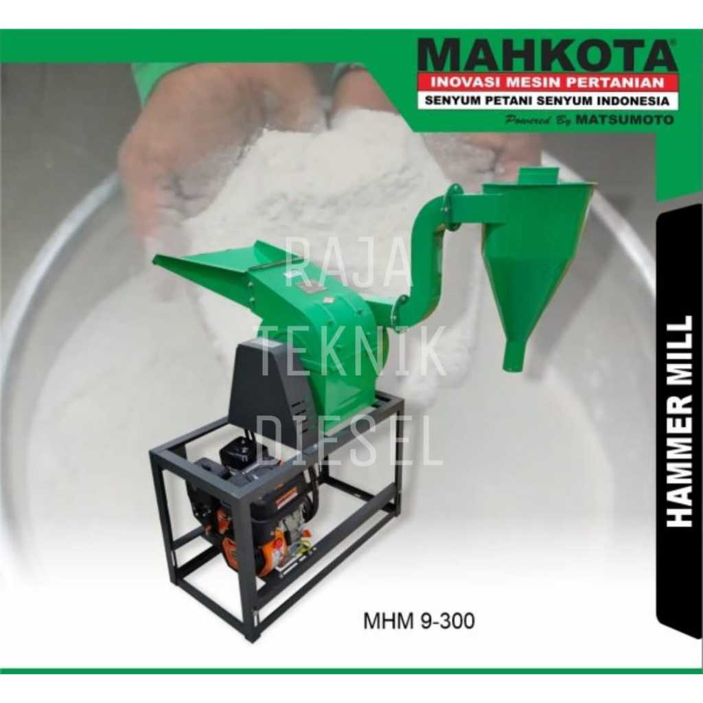 MESIN PENEPUNG MAHKOTA MHM 9-300 / GILINGAN TEPUNG / HAMMER MILL