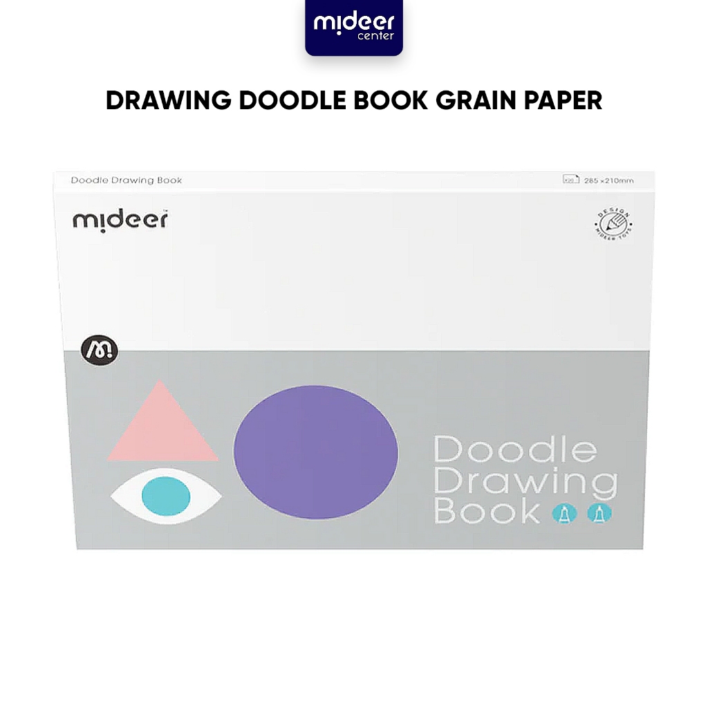 

Mideer Drawing Doodle Book Plain Paper Mainan Edukasi Buku Gambar Anak Belajar Menggambar dan Mewarnai