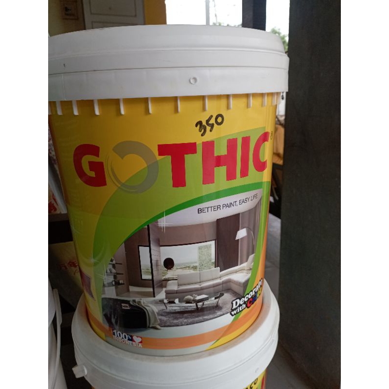 Cat Tembok Gothic 23 Kg ( WARNA PUTIH)