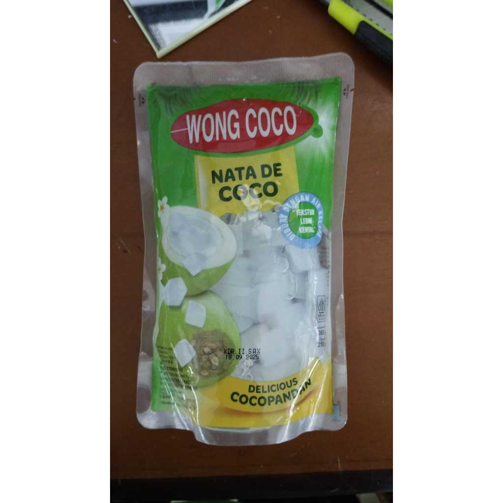 

WONG COCO NATA DE COCO SARI KELAPA COCOPANDAN 360 GRAM