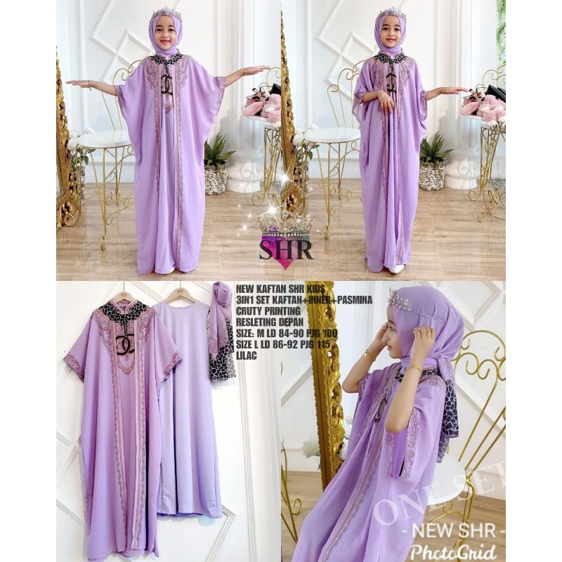 gamis anak KAFTAN KIDS by SHR | kaftan anak | gamis anak