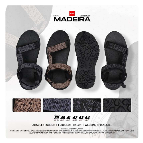 Rei Sandal Palang Pria Madeira Arei Outdoorgear Sandal Palang Gunung Pria