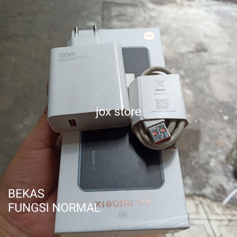 Charger Xiaomi 12 pro dan 12t Bekas second copotan 100%