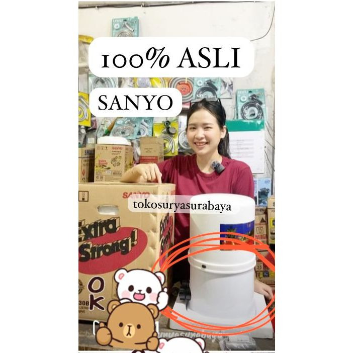 Original SANYO Tabung Sanyo PH 130 B TokoSuryaSurabaya - Tangki Tabung Bawah Pressure Tank SANYO PH1