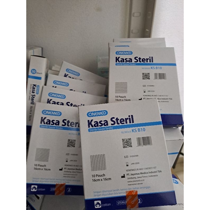 Kassa steril Onemed 16x16