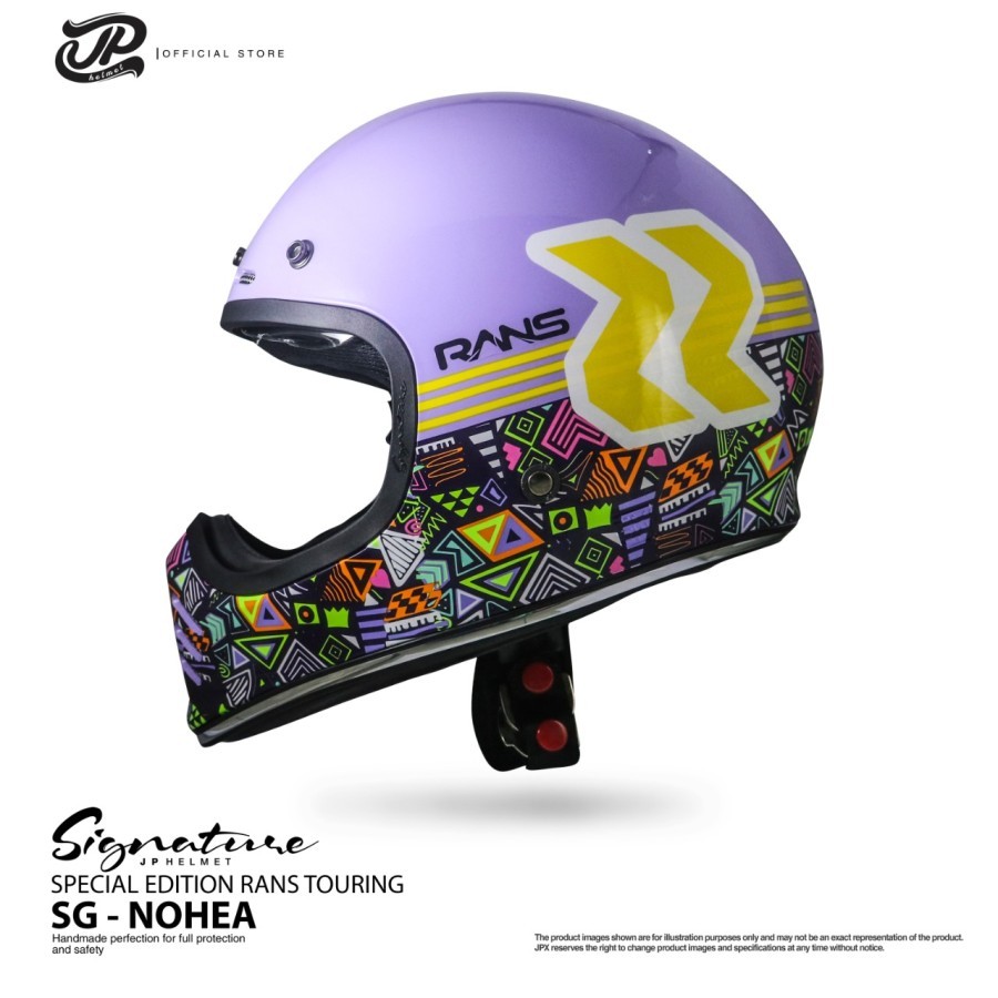 Helm JP Retro Signature NOHEA/RANS Special Edition Helm JPX CAKIL HELM RANS