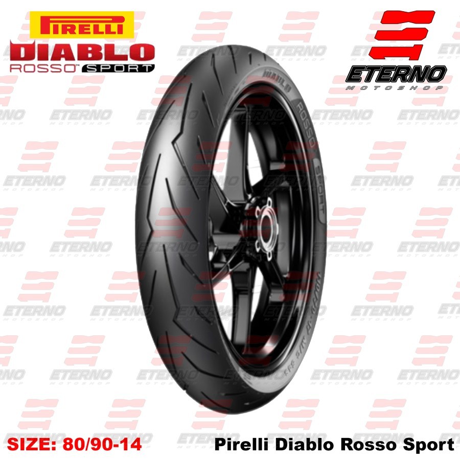 Ban Pirelli Diablo Rosso Sport 80/90-14 80 90 Ring 14 Vario Beat Fino