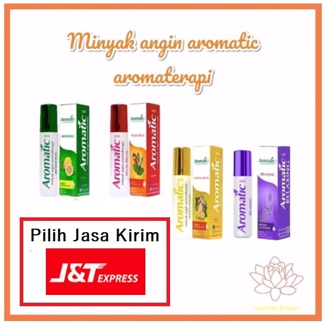 Aromatic 1001 | Minyak Angin Aromatheraphy | Roll-On 8ml ORIGINAL