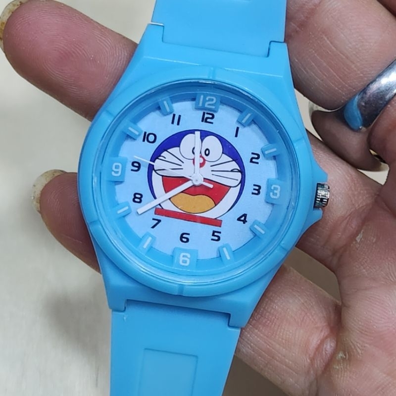 jam tangan anak karakter doraemon seri gambar