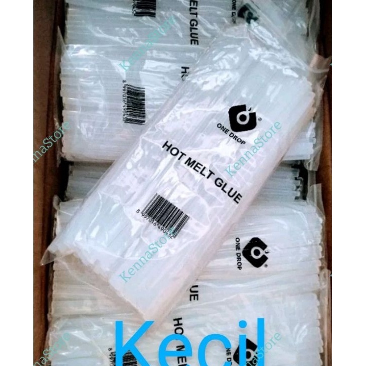 

Terlaris Lem Bakar Hot Melt Glue Glue Stick merk One Drop ukuran kecil
