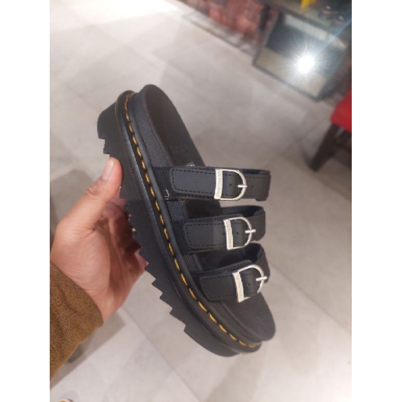 DOCMART DR MARTENS SANDAL BLAIRE BLACK SIZE 36 - 41 NEW ORIGINAL