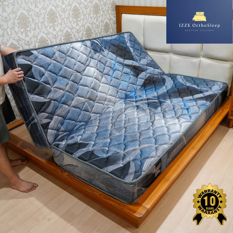 Kasur Lipat 2 Tebal 20cm Busa Rebonded Density 50 Anti-Kempes