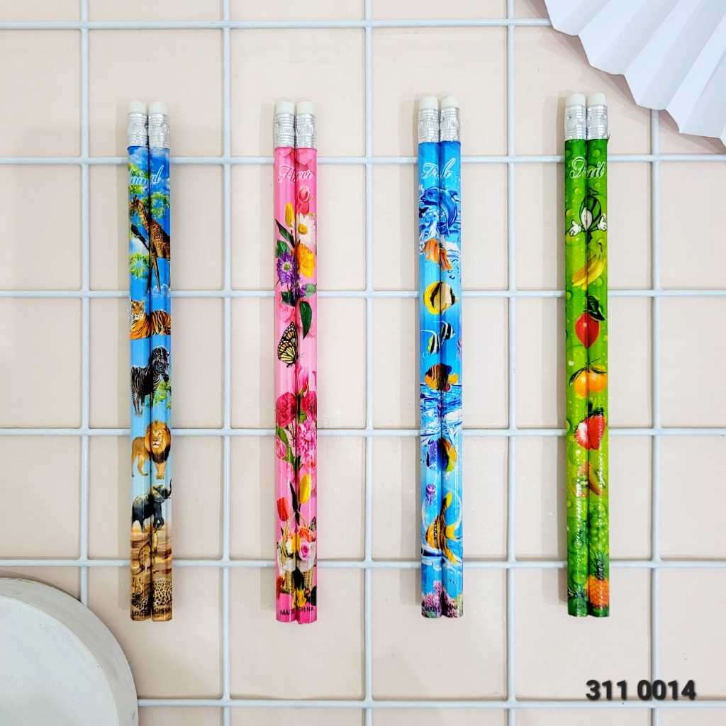 

PENSIL+PENGHAPUS ISI 24PCS MURAH