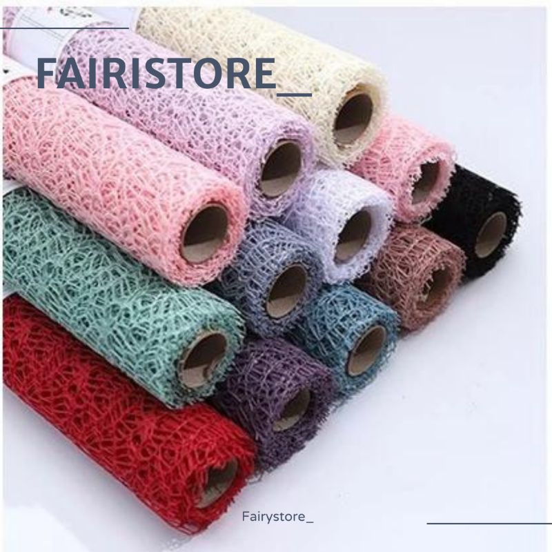 

Flower Mesh Jaring Spider Korea Kertas Jaring Buket Bunga Wrapping Paper (50×50)