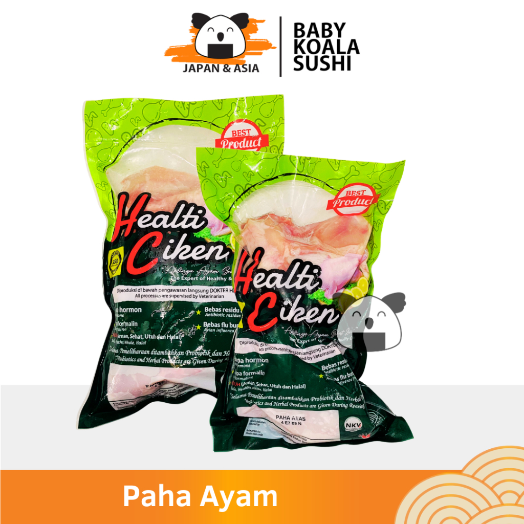 

HEALTI CIKEN Ayam Paha Atas & Paha Bawah 1 Kg Halal