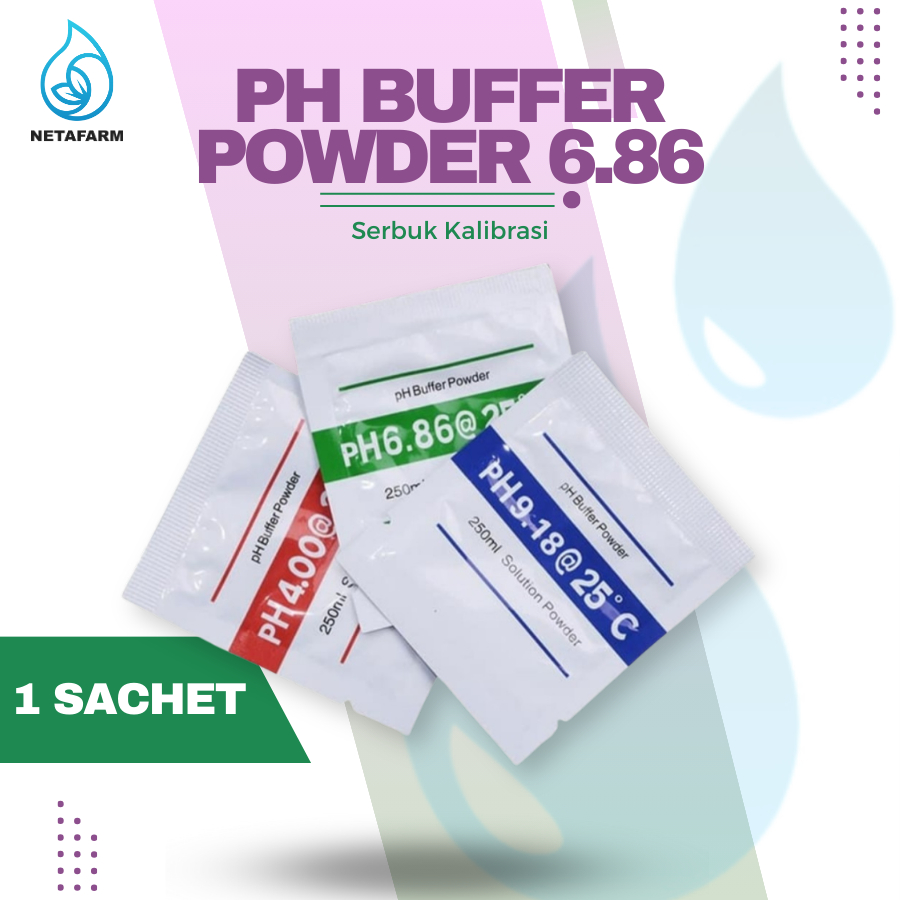 PH Buffer Powder Serbuk Kalibrasi 6.86