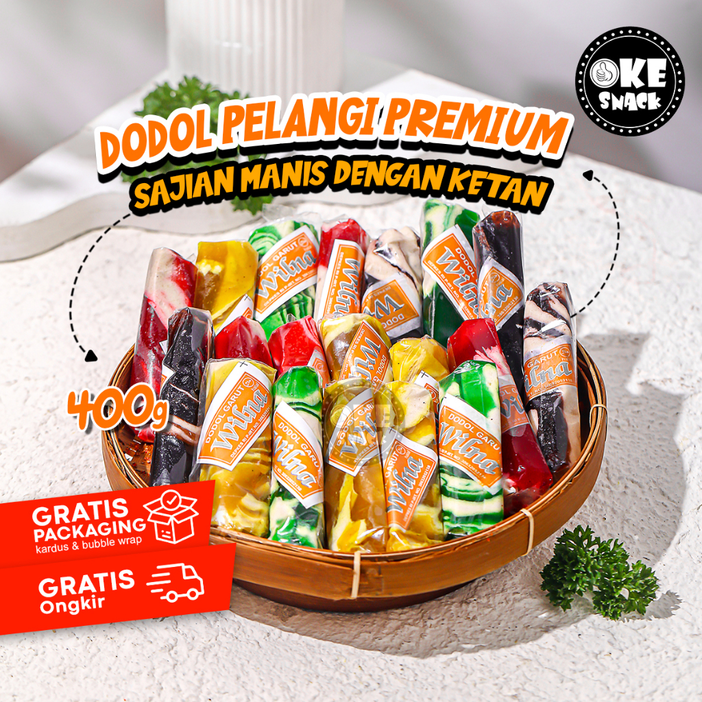 

Dodol Pelangi | Dodol Tradisional - 400g