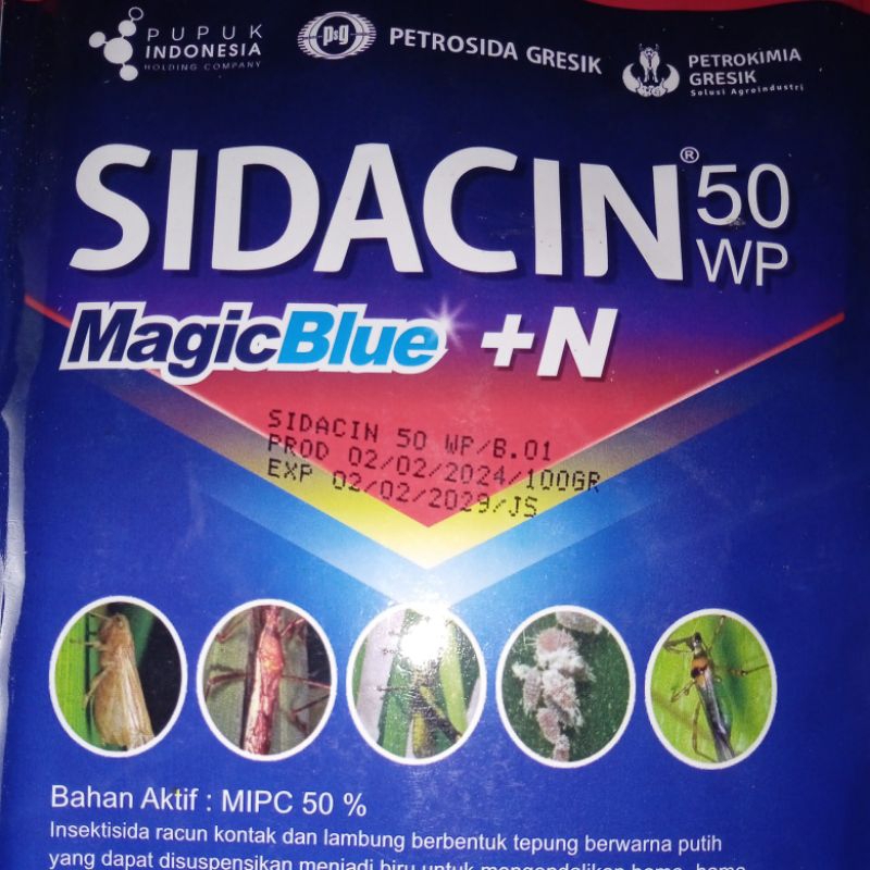 INSEKTISIDA SIDACIN MIPC 50WP 100GR