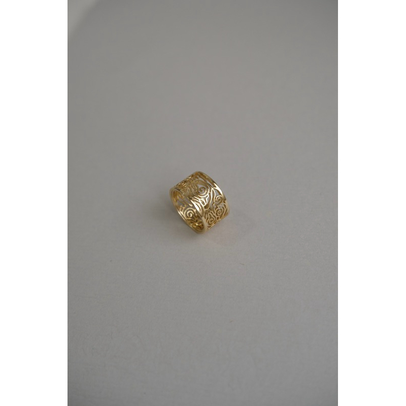 MEGA MENDUNG RING / CINCIN WANITA MOTIF BATIK MEGA MENDUNG / CINCIN MEGA MENDUNG / CINCIN ETNIK / CI