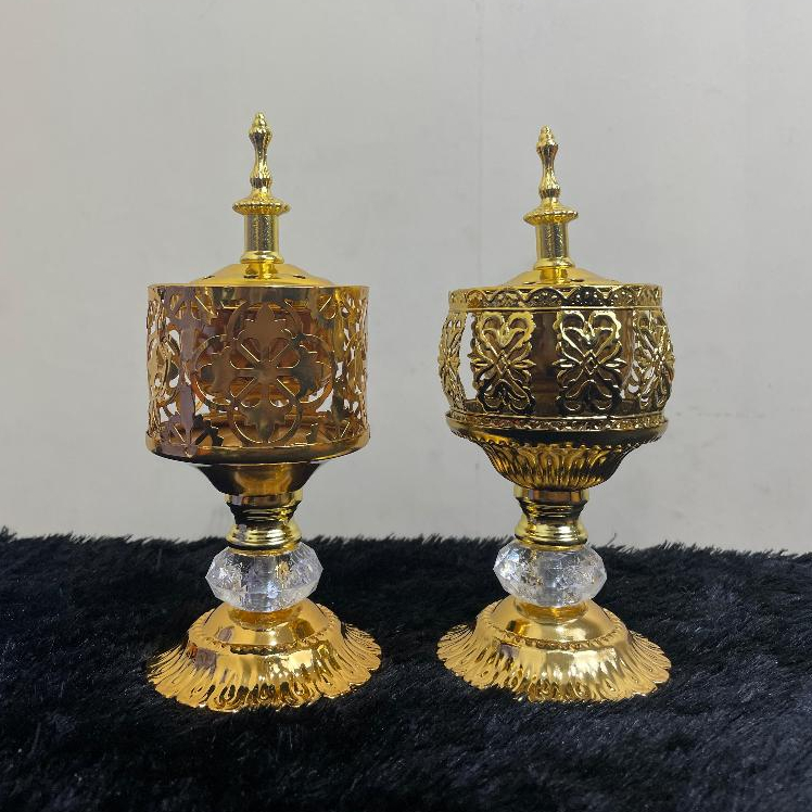 Tempat Bakaran Dupa / Hiolo Tempat Dupa / Tempat Bukhur / Tempat Dupa Kuningan